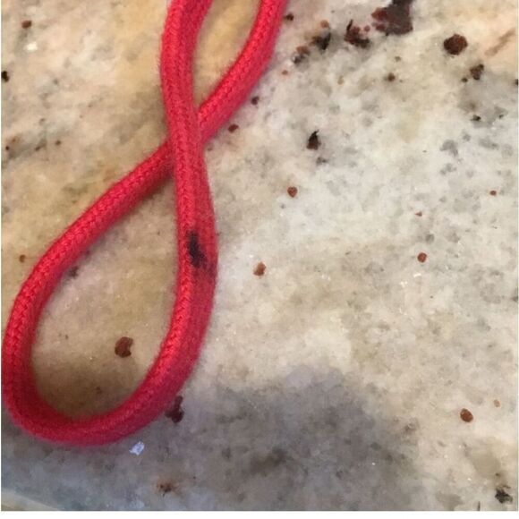 Stuart Weitzman McKenzee Red Patent Leather Lace Up Combat Boots Women’s size 7 - Picture 11 of 11